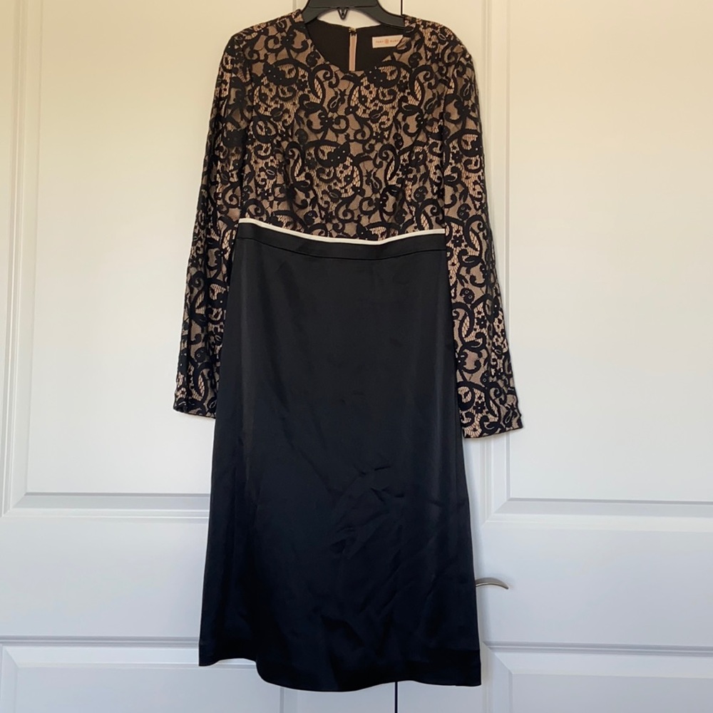 NWT Tory Burch Lave Bodice Color block Dress